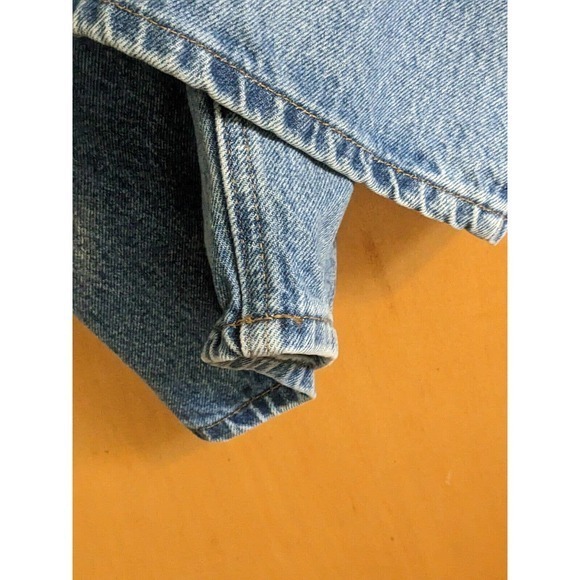 Carhartt Mens Sz 50X30 Medium Blue Cotton Tapered Leg‎ Jeans, B17STW - Picture 3 of 7
